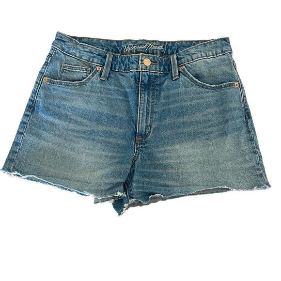 Universal Thread High Rise Shortie Denim Shorts Size 10/30R - Picture 1 of 11